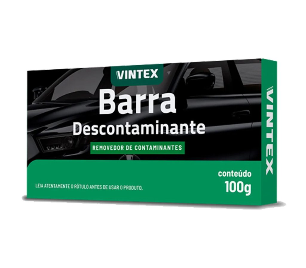 V-Bar - Barra Descontaminante (Clay Bar) Vintex (100g)