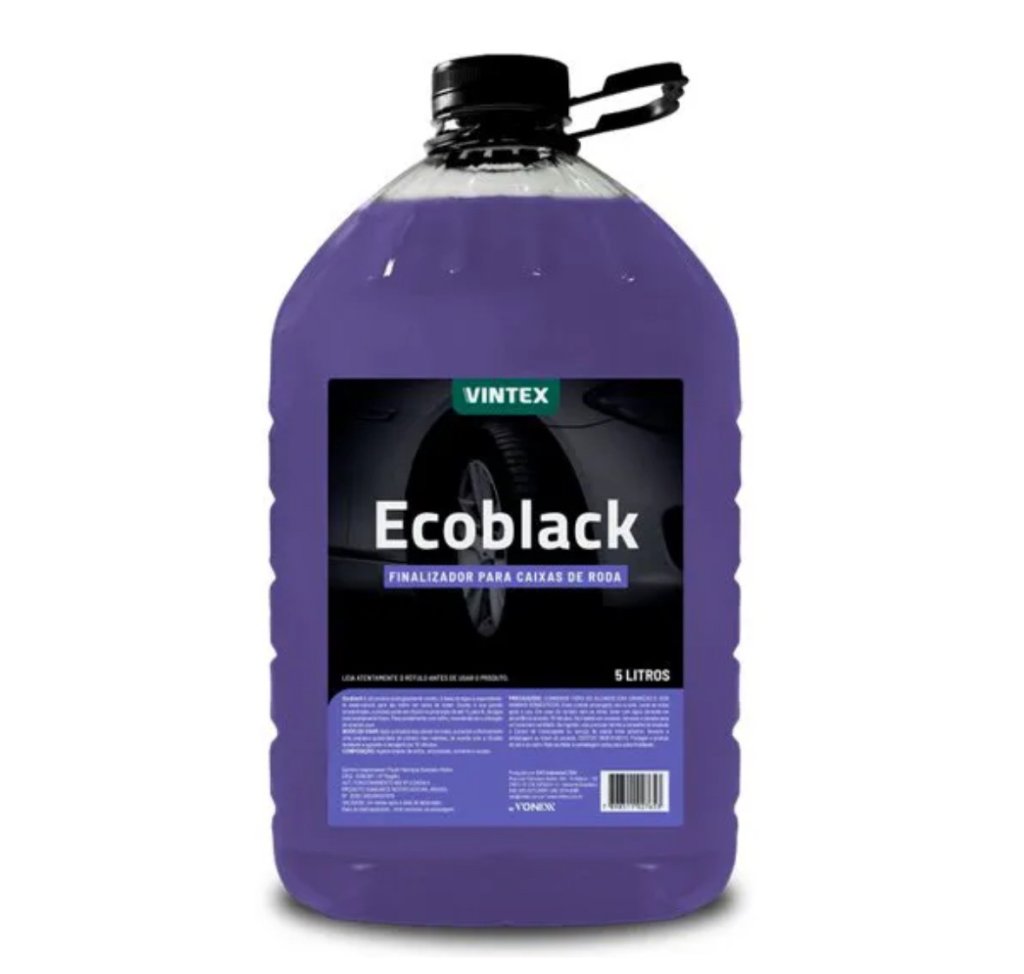 Ecoblack - Finalizador para Caixas de Rodas - Vintex (5 Litros)