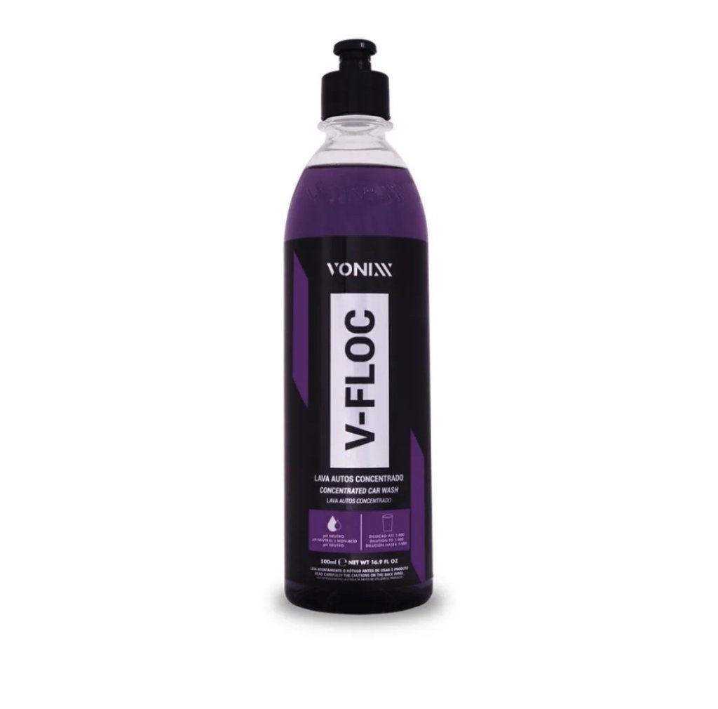 V-FLOC - Lava Auto Super Concentrado - Diluição 1:400 - Vonixx (500ml)
