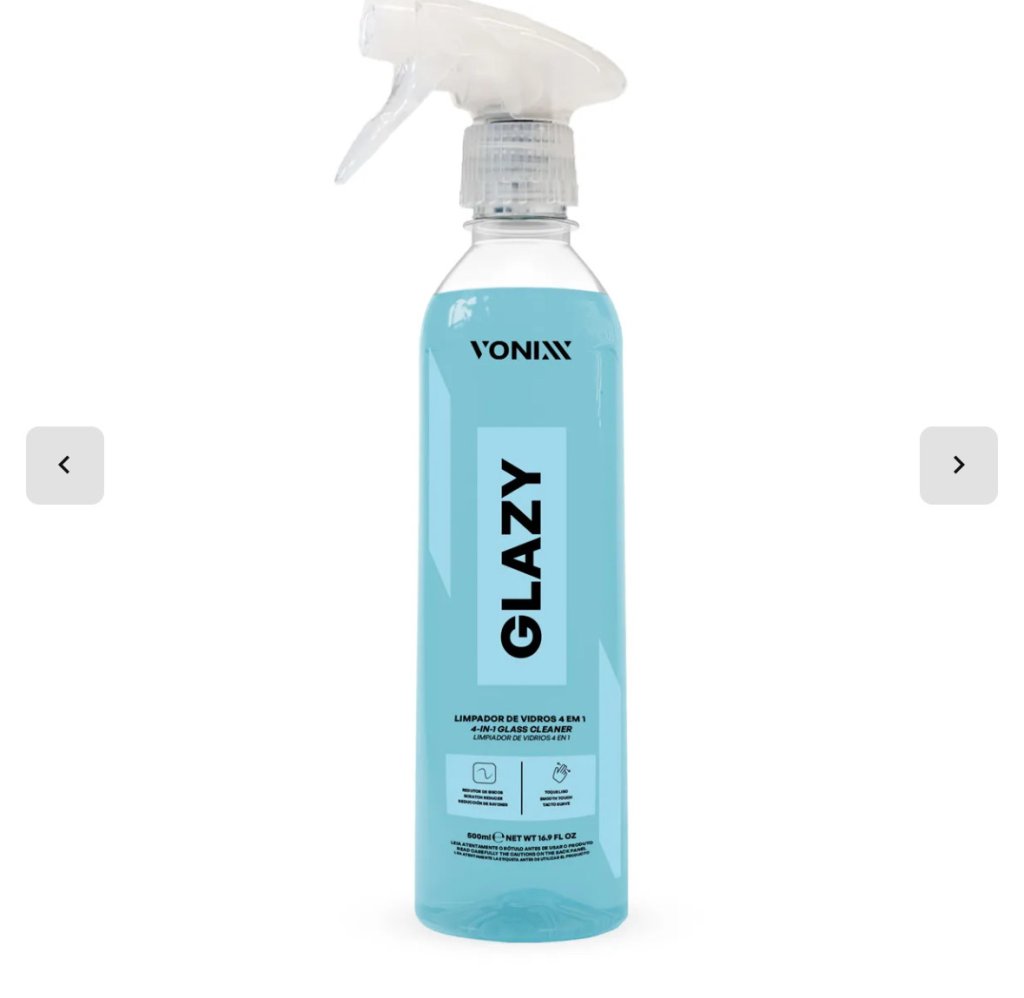 GLAZY Limpador de Vidros 4 em 1 - Vonixx (500ml)