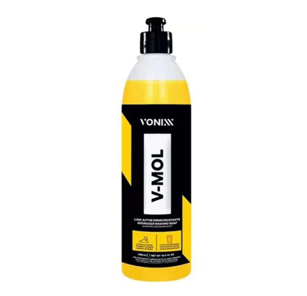 V-MOL Lava Autos Desincrustante - Vonixx (500ml) Diluição: Até 1:100