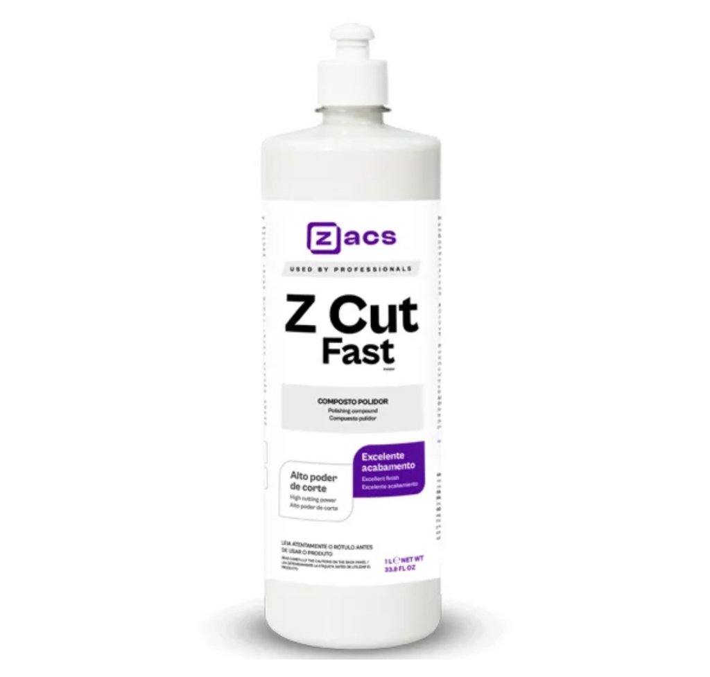 Z CUT FAST Composto Polidor de Corte - Zacs (1 Litro)