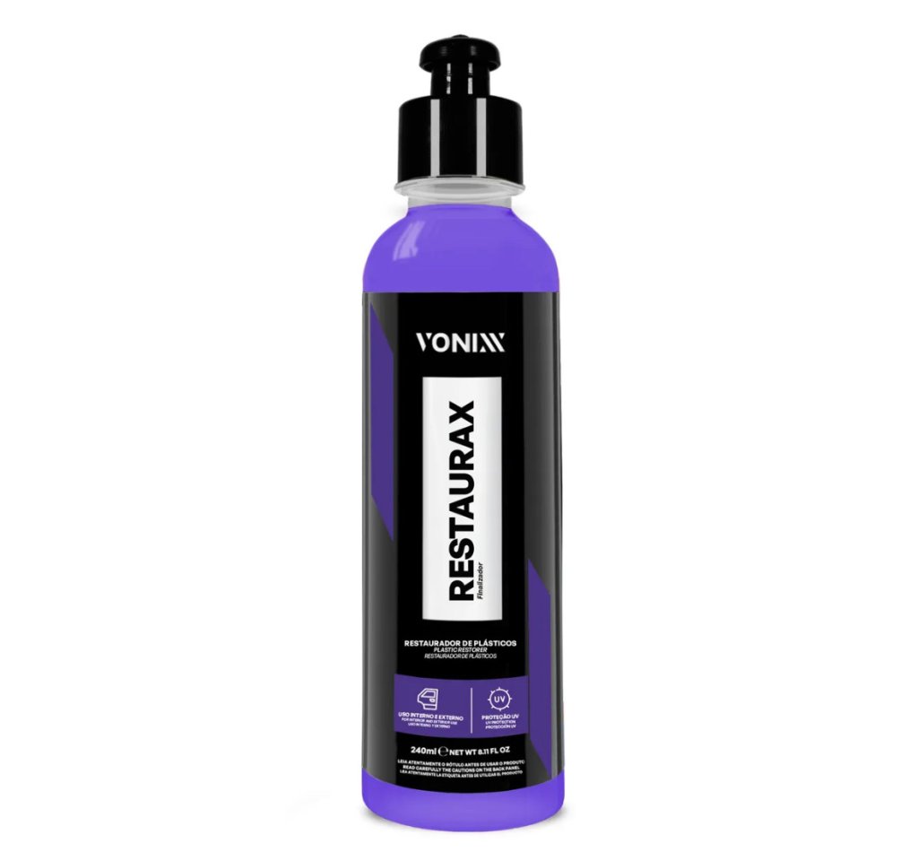 Restaurax Restaurador de Plásticos Internos e Externos - Vonixx (240ml)