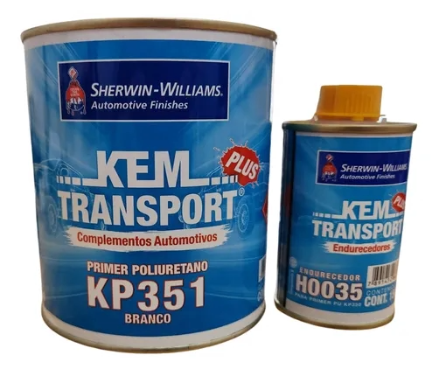 KIT PRIMER PU KP351 5:1 BRANCO 750ML SHERWIN WILLIAMS