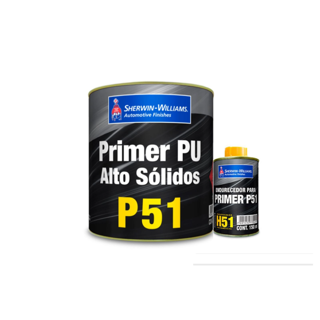 KIT PRIMER PU P51 ALTO SOLIDOS 750ML + H51 150ML CAT  SHERWIN WILLIAMS