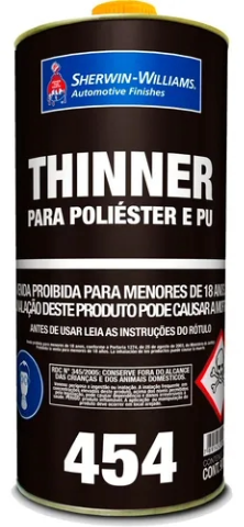 THINNER 454  P/POLIESTER/POLIURETANO 900ML SHERWIN WILLIAMS