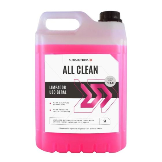 ALL CLEAN LIMPADOR MULTI USO AUTOAMERICA 5L