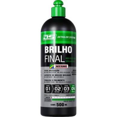 BRILHO FINAL 500ML MAXI RUBBER