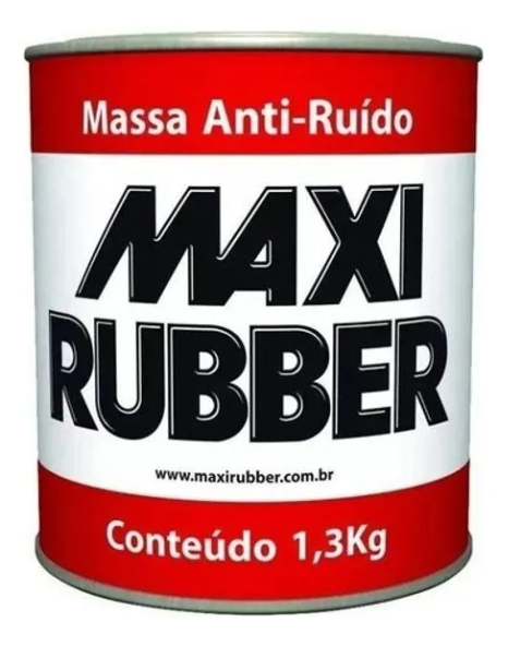MASSA ANTI RUIDO 1,3 KG MAXI RUBBER