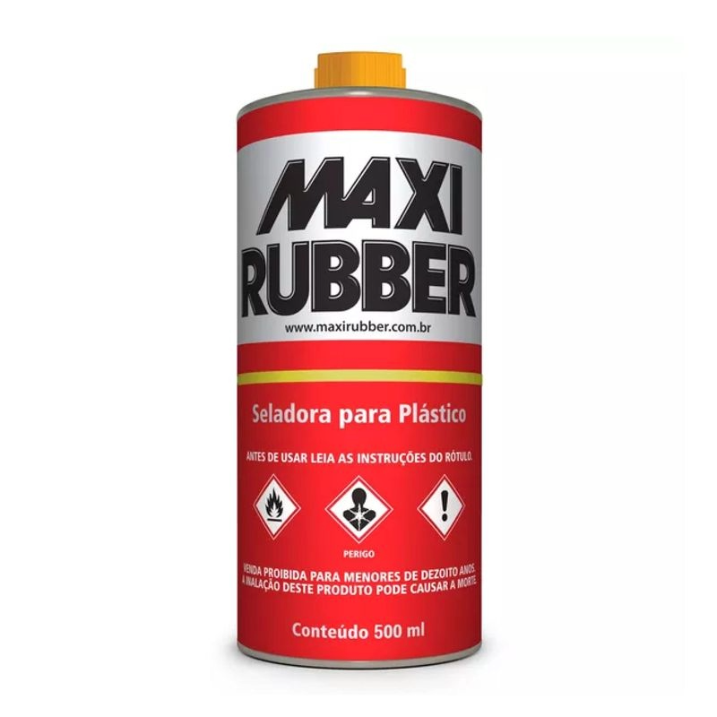 SELADORA PARA PLASTICO 500ML MAXI RUBBER 
