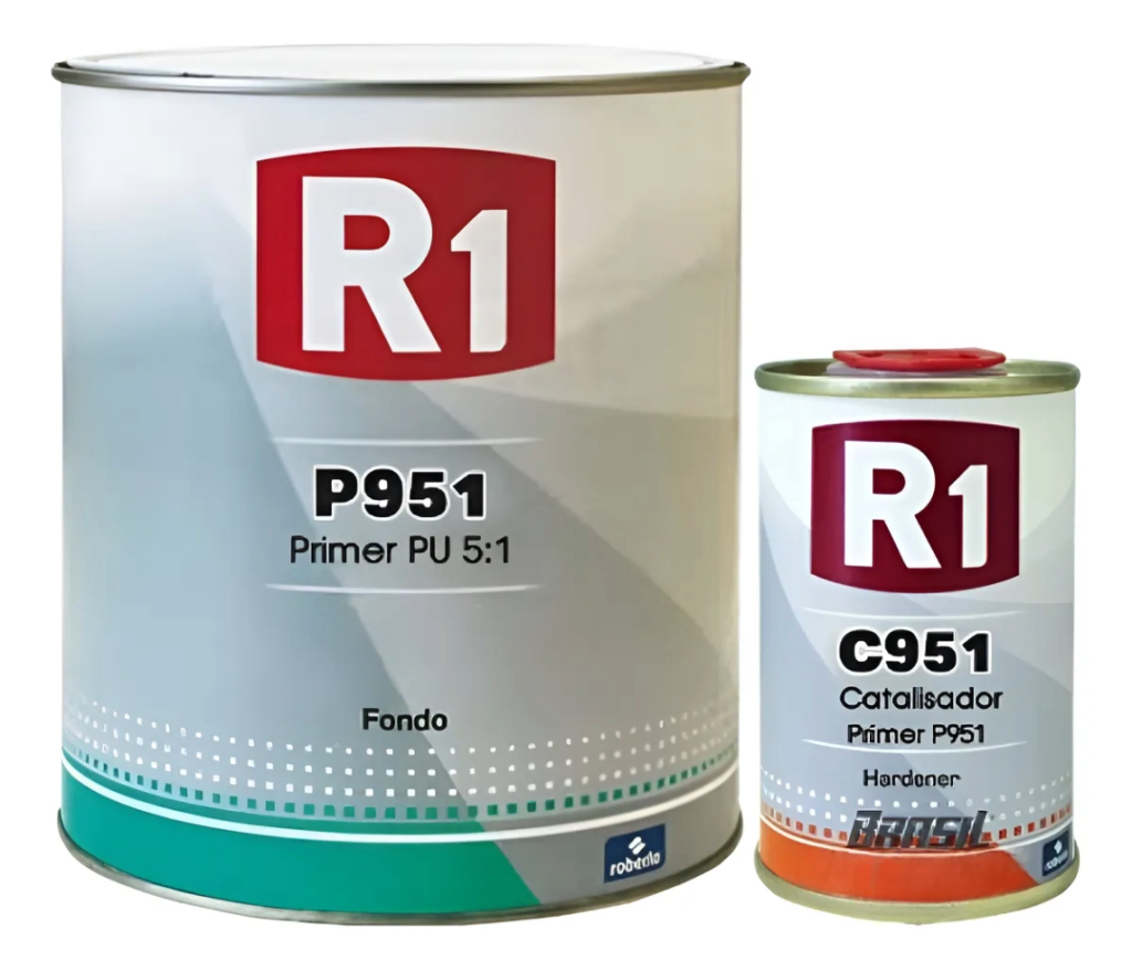 KIT R1-P951 PRIMER PU5:1 750ML + 150ML CAT ROBERLO 