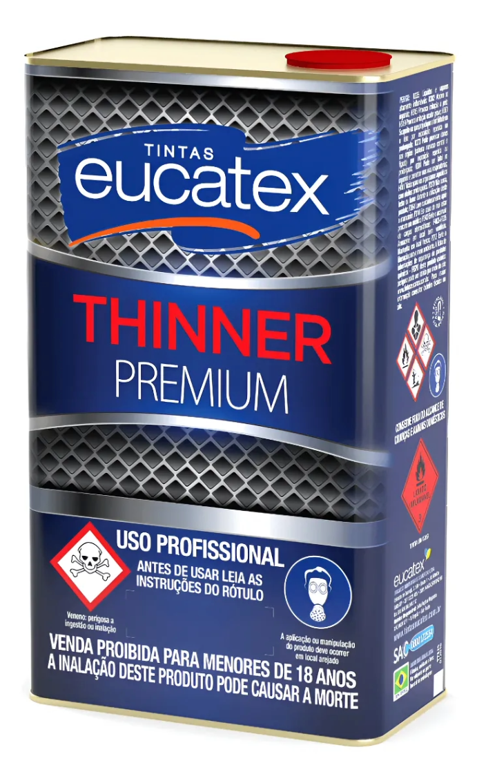 THINNER 9800 ACABAMENTO 5L EUCATEX