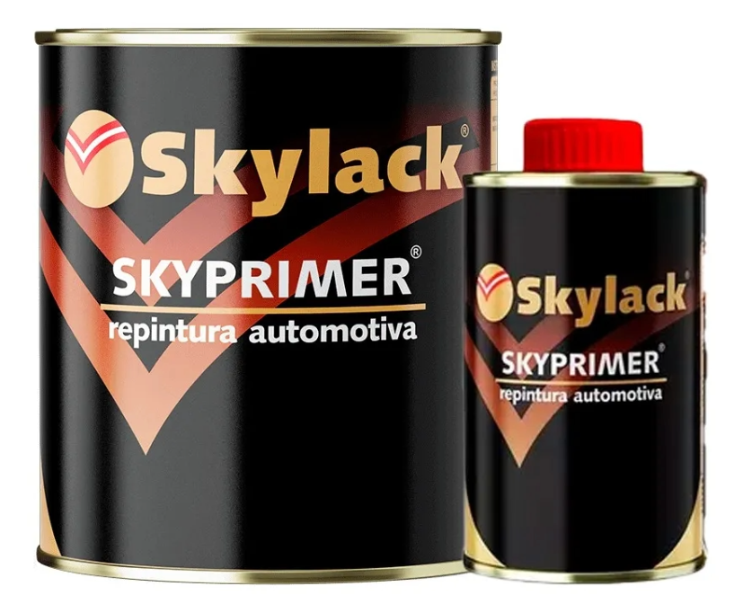 KIT SKYPRIMER PU PRETO 8:1 + END81 (0,8L+0,1L) SKYLACK