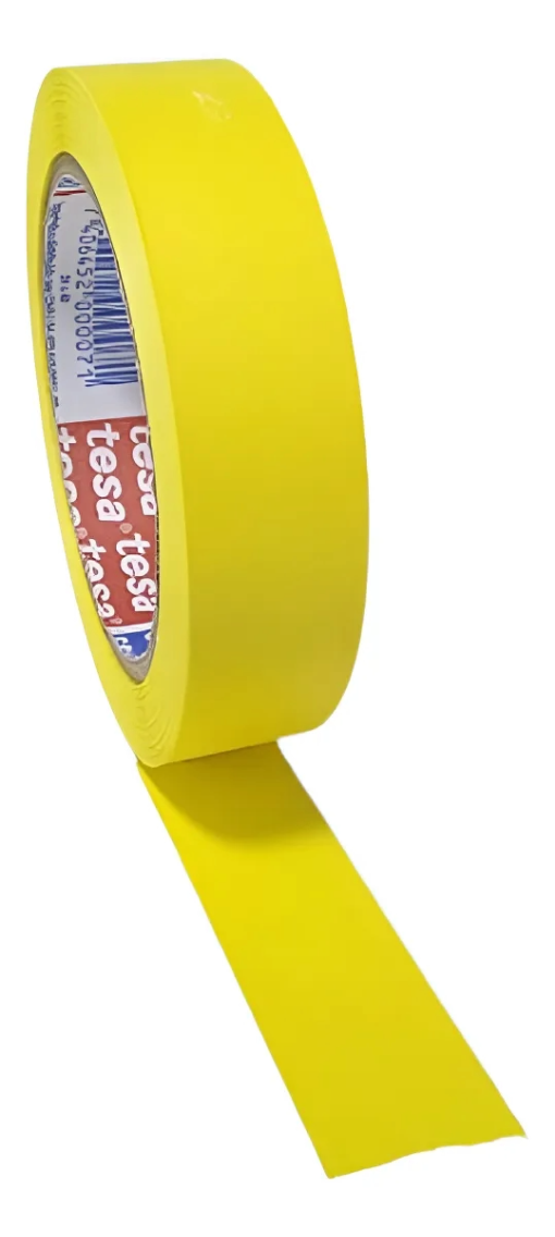 FITA CREPE AMARELA 24mm x 40m TESA