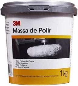 MASSA POLIR BASE D'ÁGUA 1KG 3M