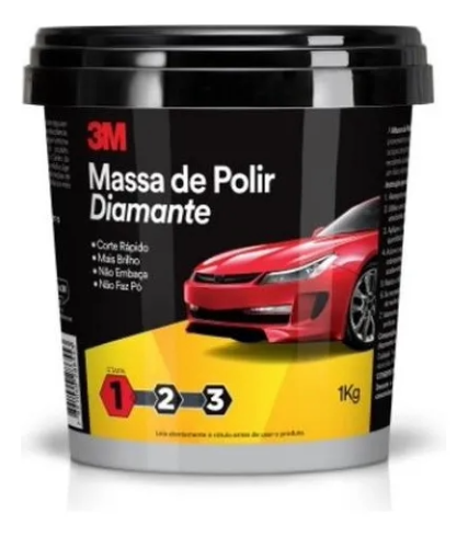 MASSA DE POLIR DIAMANTE 1KG 3M