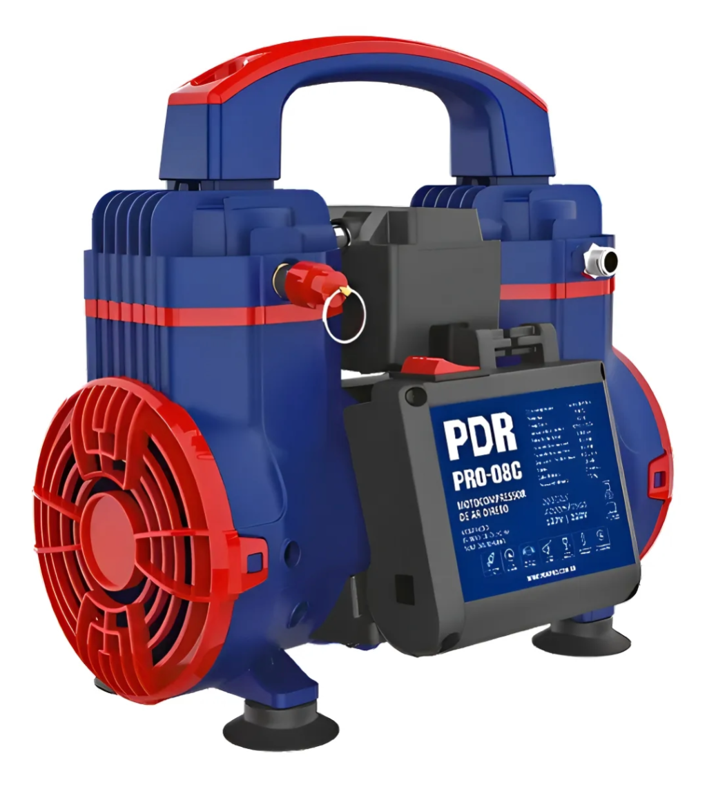 Motocompressor de Ar Direto Compacto Bivolt 830W PDR