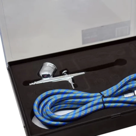 Kit Pistola PRO 575K Aerográfica 0,3mm com Mangueira 1,8m PDR