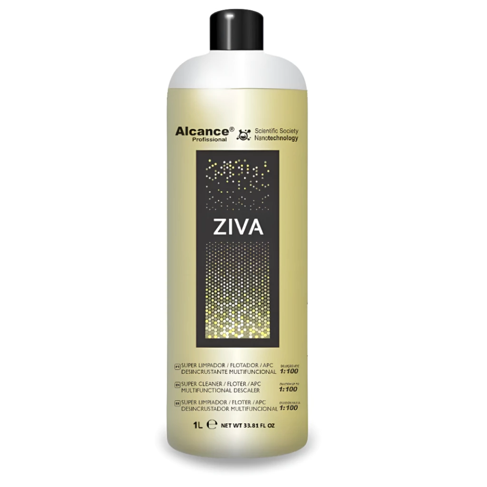 ZIVA 1 Litro - Flotador/APC/Shampoo pH acido - superconcentrado 1:100 ALCANCE 