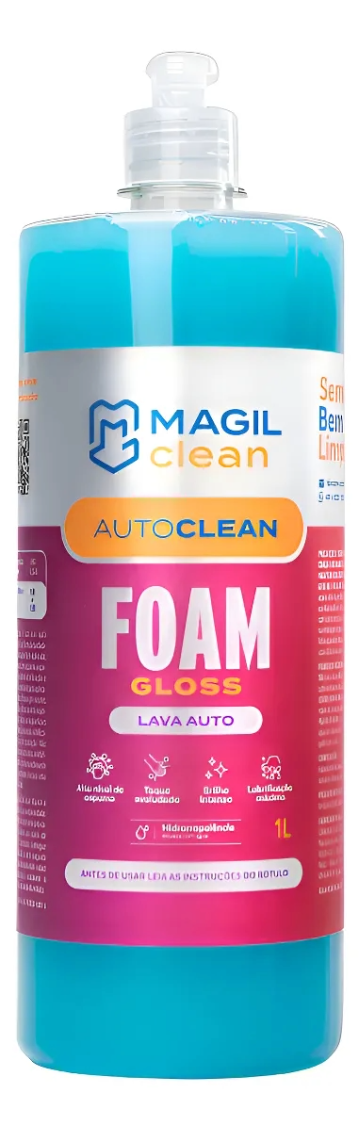 FOAM GLOSS LAVA AUTO 1L MAGIL CLEAN