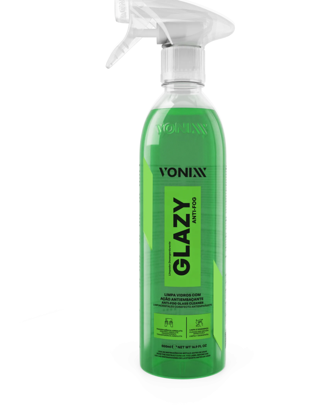 GLAZY ANTI-FOG 500ML VONIXX