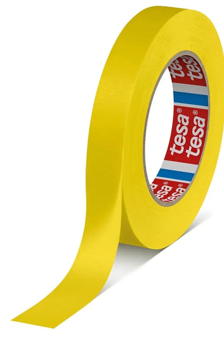 FITA CREPE AMARELA 18mm x 40m TESA