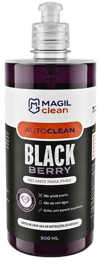BLACK BERRY SELANTE PARA PNEU 500ML MAGILCLEAN