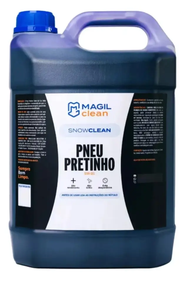 PNEU PRETINHO SEMI GEL 5L MAGILCLEAN