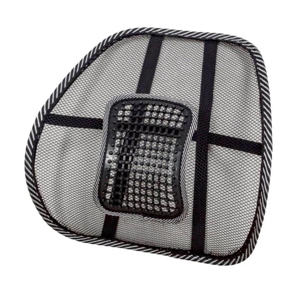 ENCOSTO ORTOPÉDICO LOMBAR COM ESFERAS MASSAGEADORAS - SUPERMEDY