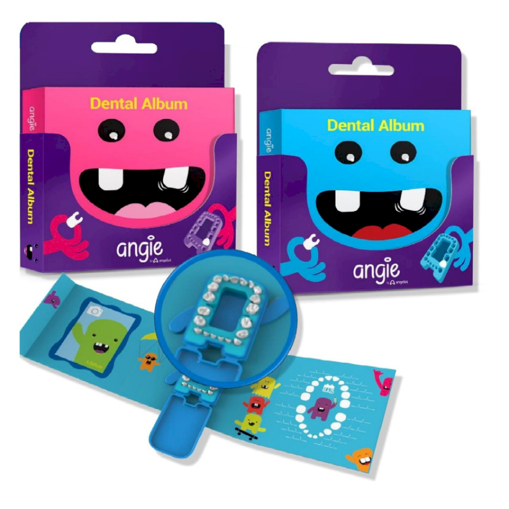 ÁLBUM DENTAL PORTA DENTE DE LEITE - ANGIE
