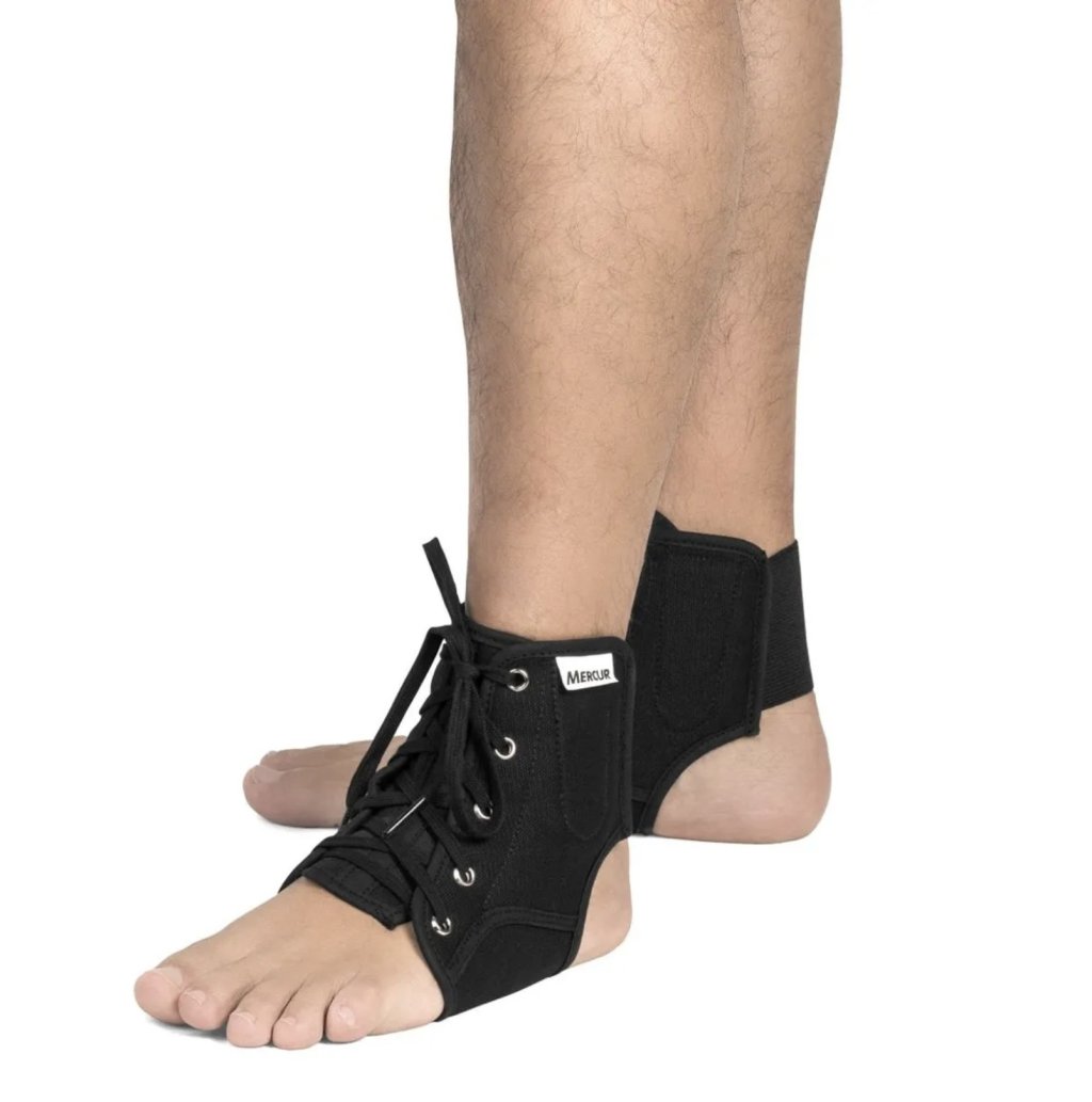 ESTABILIZADOR CURTO COM CADARÇO PARA TORNOZELO - MERCUR