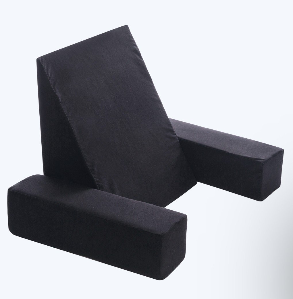 ENCOSTO PARA LEITURA PRA COSTAS E BRAÇO PRETO PERFETTO 