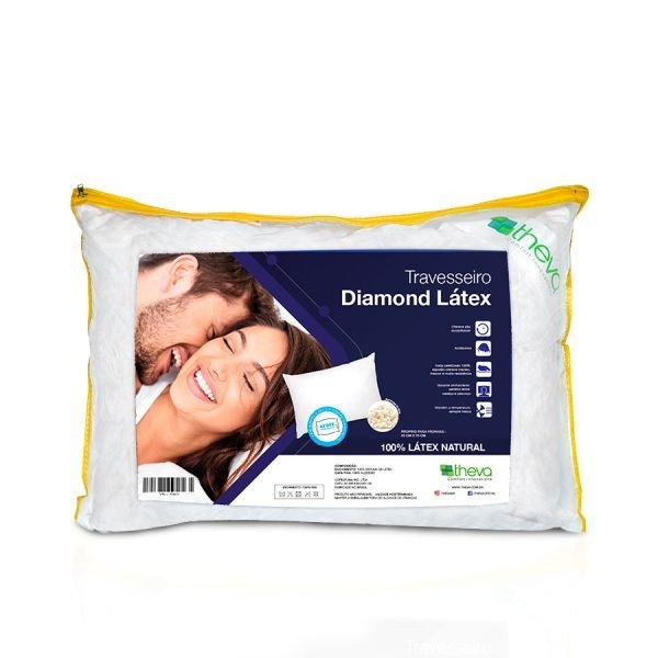 TRAVESSEIRO DIAMOND LÁTEX - THEVA