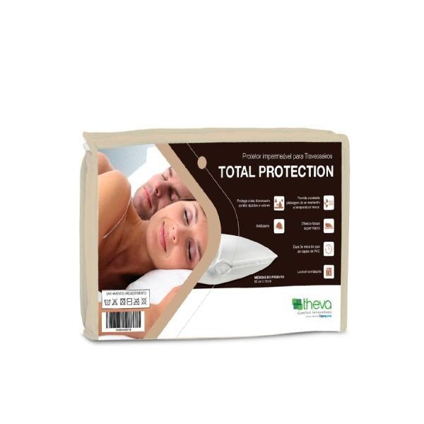 PROTETOR IMPERMEÁVEL PARA TRAVESSEIRO TOTAL PROTECTION - THEVA 