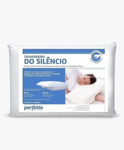 TRAVESSEIRO DO SILÊNCIO BAIXO VISCO ELÁSTICO PERFETTO 