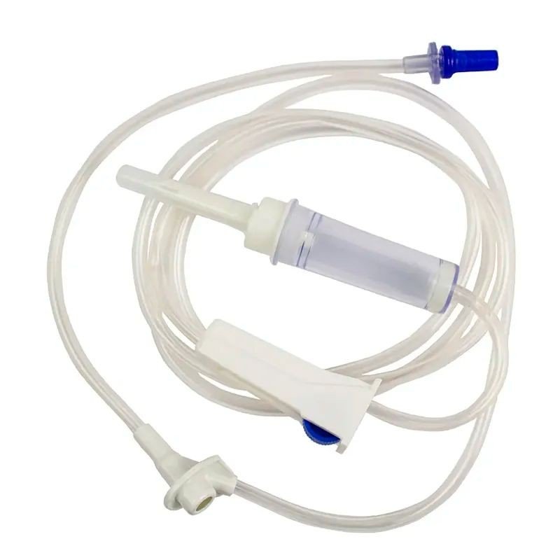 EQUIPO DE INFUSÃO MACROGOTAS TRANSPARENTE SIMPLES RMDESC