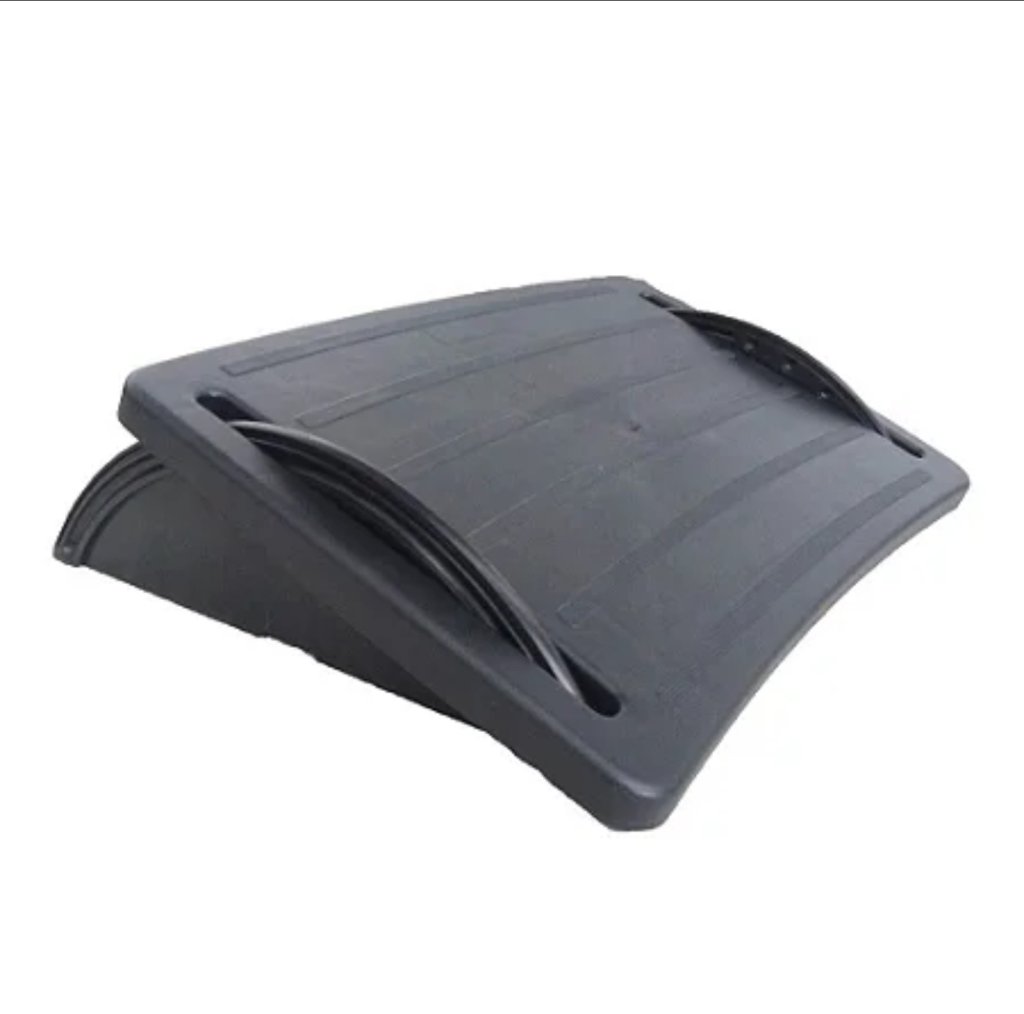 APOIO DE PÉS / DESCANSA PÉS ERGONÔMICO REGULÁVEL PRETO