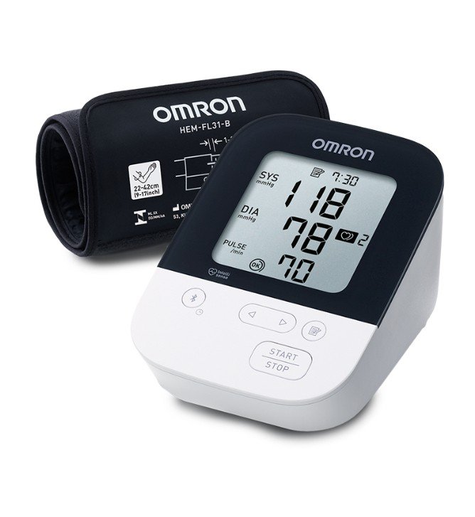 Aparelho DE PRESSÃO DIGITAL ARTERIAL DE BRAÇO omron COM BLUETOOTH