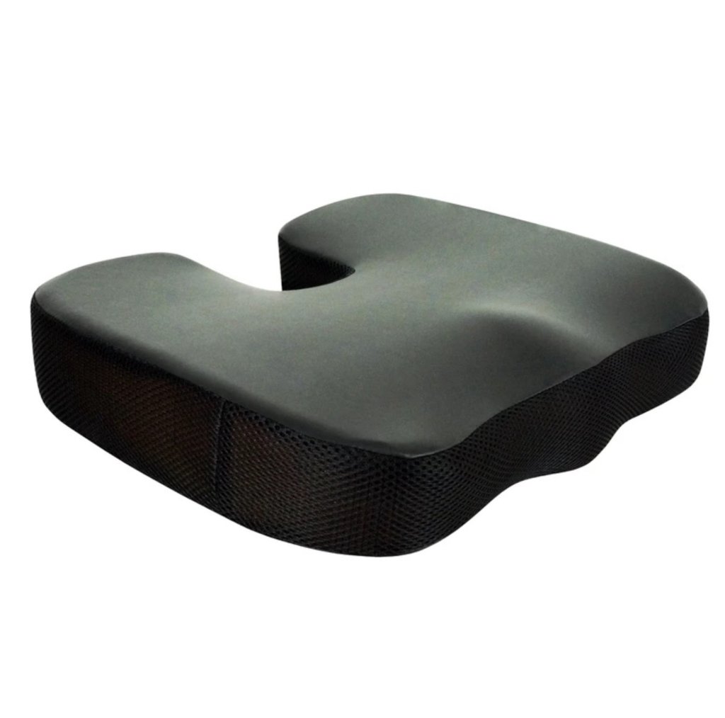 ALMOFADA CÓCCIX ESPECIAL GRANDE PRETA PERFETTO