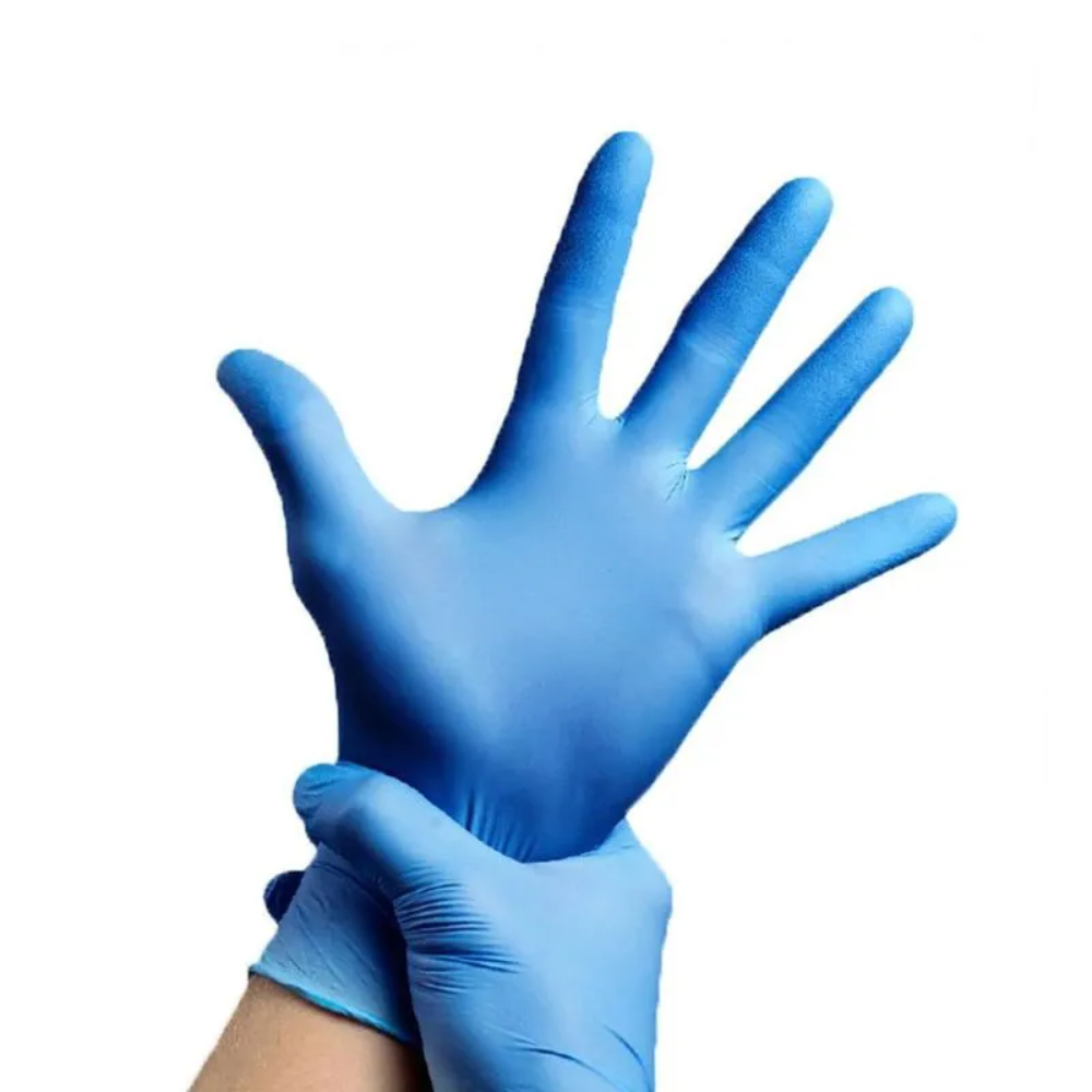 Luva Nitrlica Azul Não Saúde  