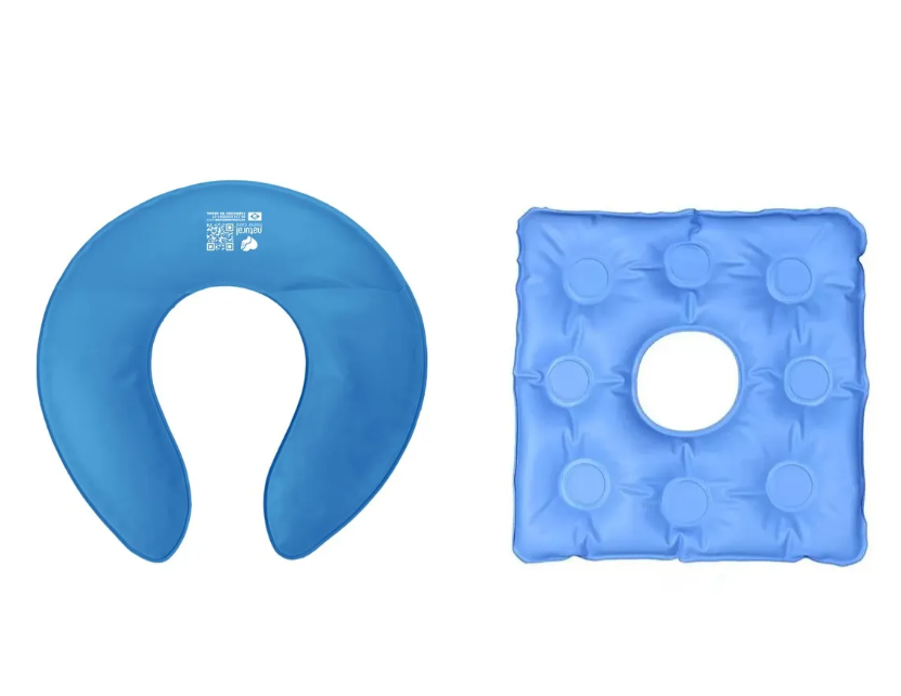 Almofada de Gel Quadrada Redonda Com e Sem Orificio