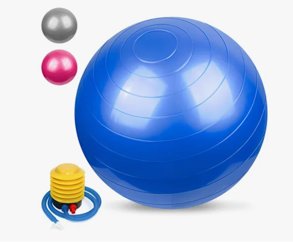 Bola de Pilates 65cm com Bomba p/ Inflar