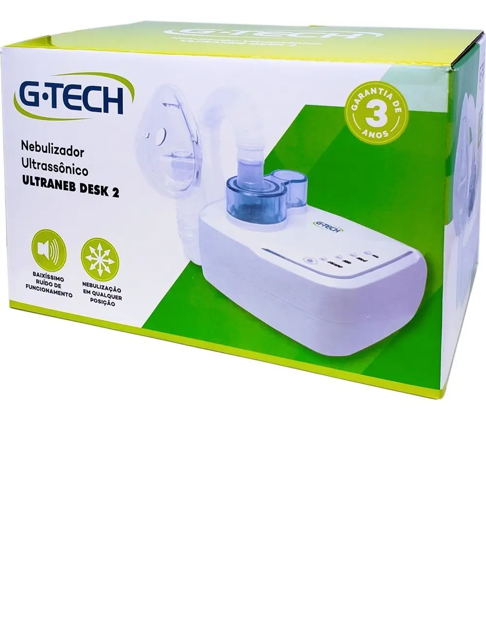 Inalador Nebulizador Ultrassônico Ultraneb Desk Envio Rápido