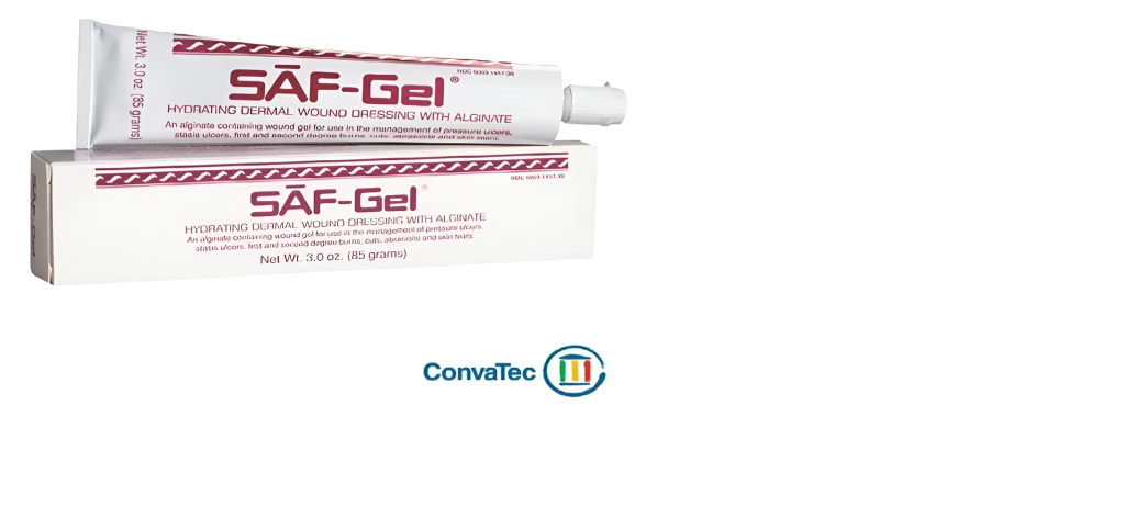 Gel Hidrogel com Áginato para feridas 