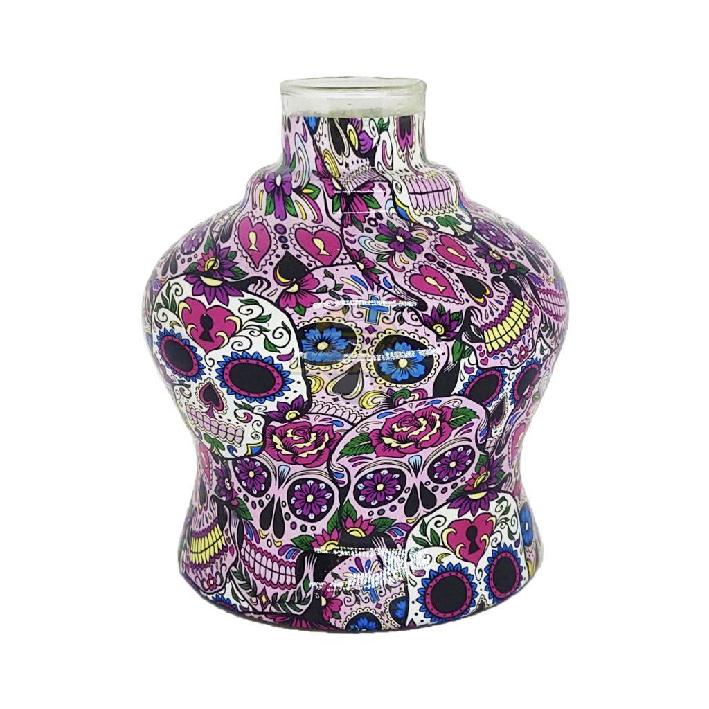 Vaso Caveira Mexicana - Rosa