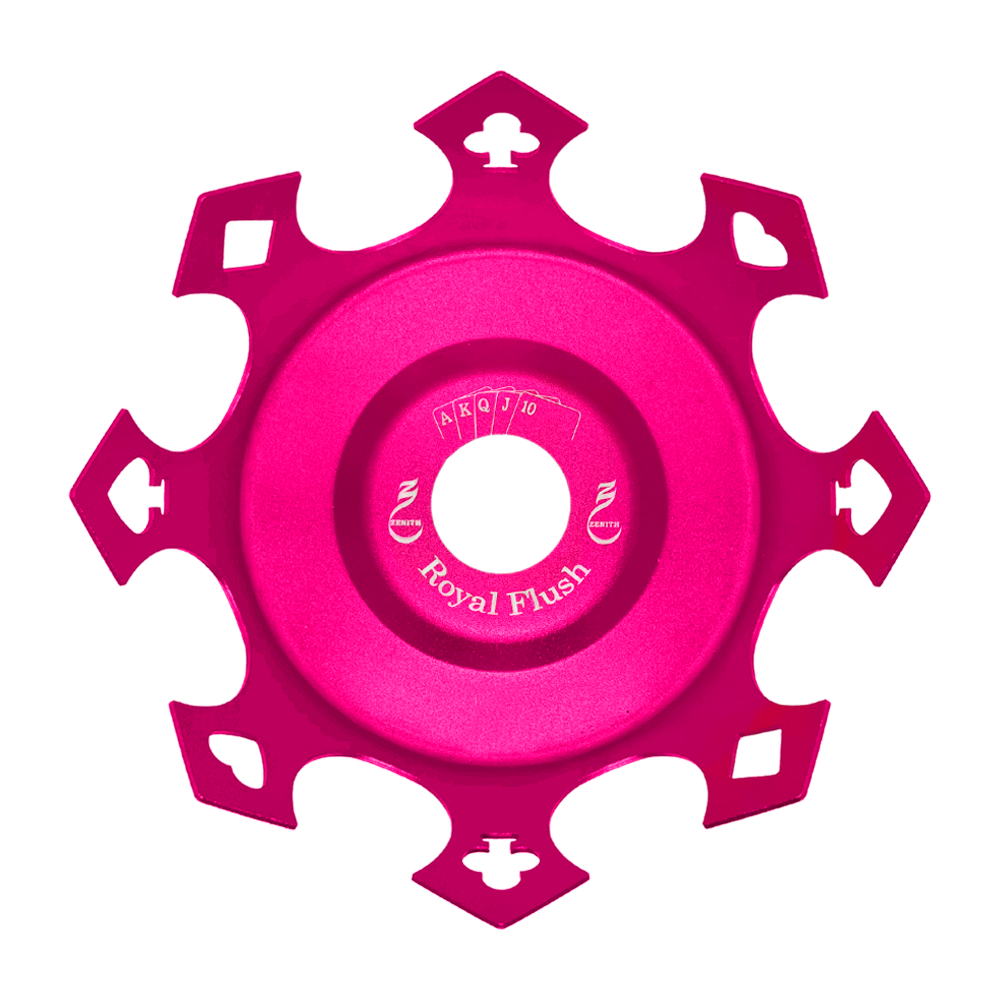 Prato Coroa Royal Flush - Rosa