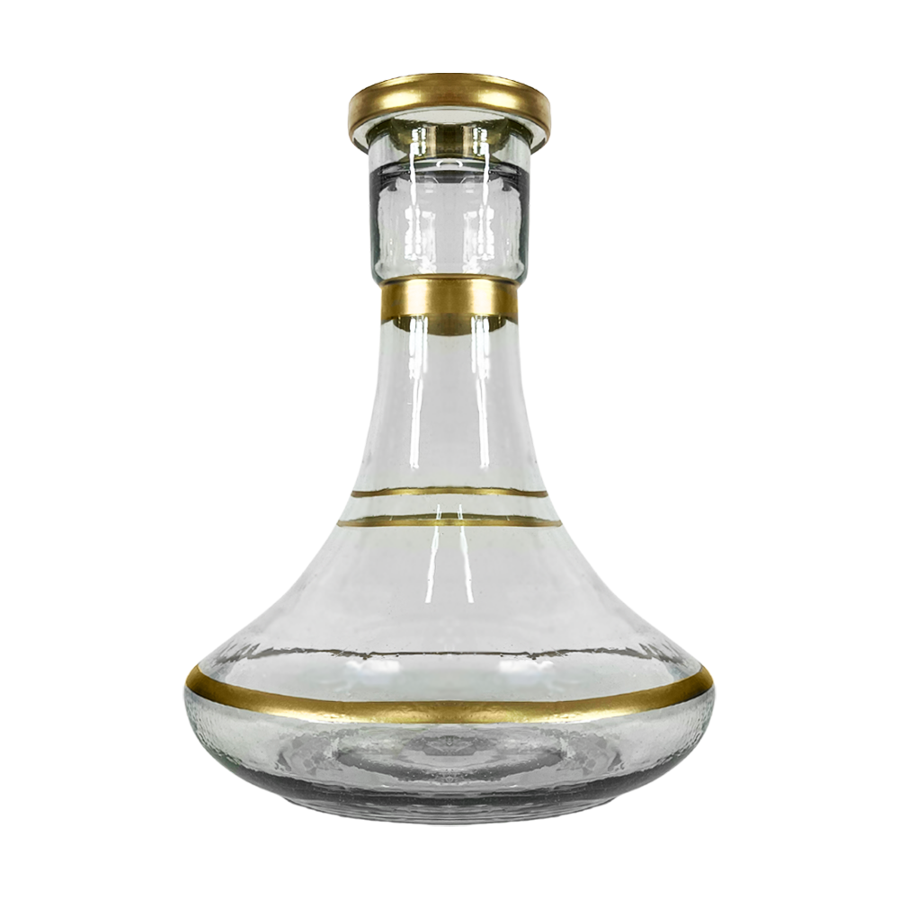 Vaso Aladin Transparente - Gold