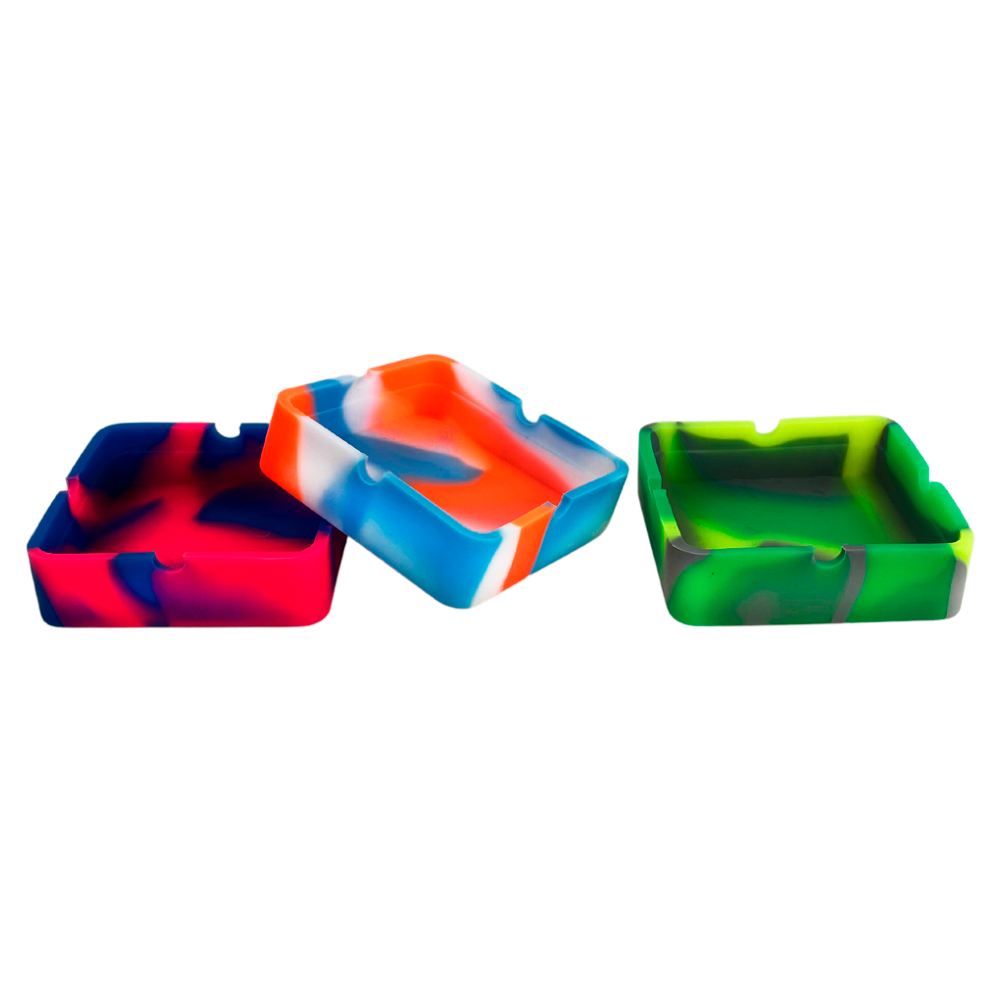Cinzeiro Silicone - Quadrado