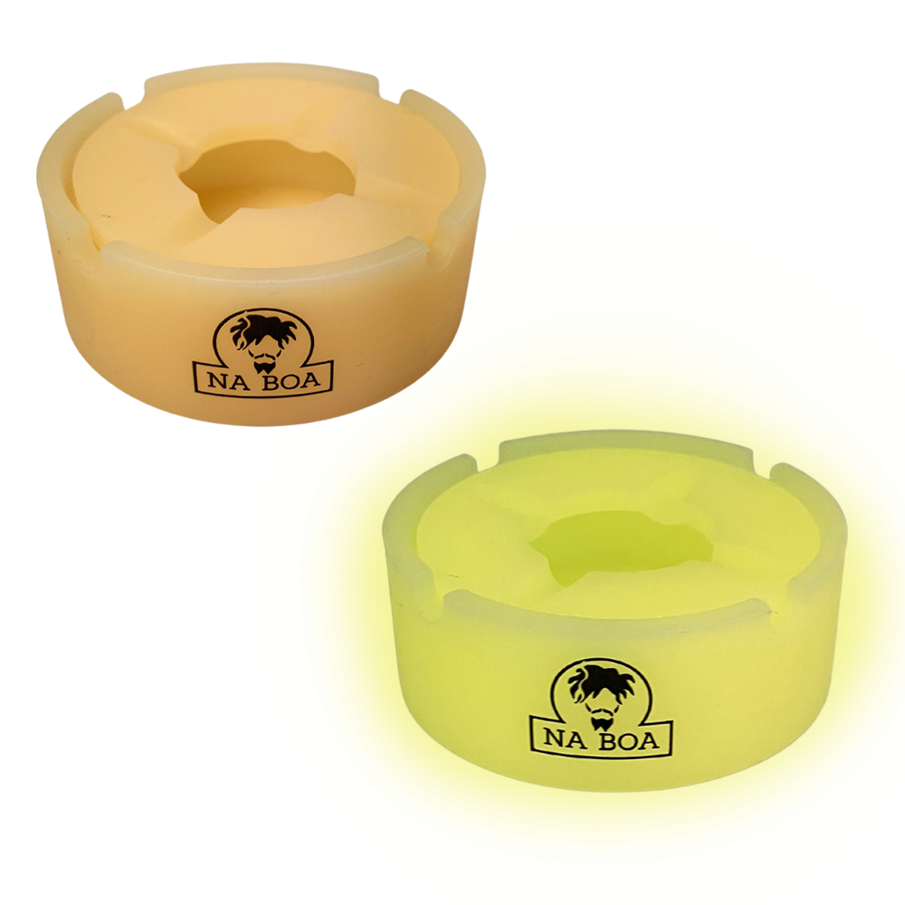 Cinzeiro Silicone Fluorescente pequeno