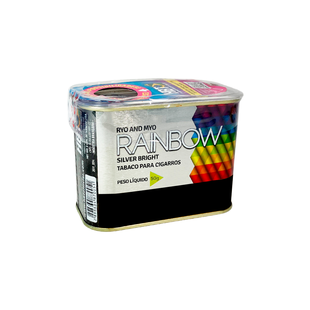 Rainbow Tabaco Natural 50g - Silver Bright